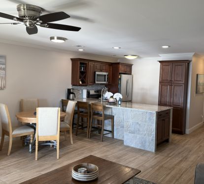 Kitchen and dining